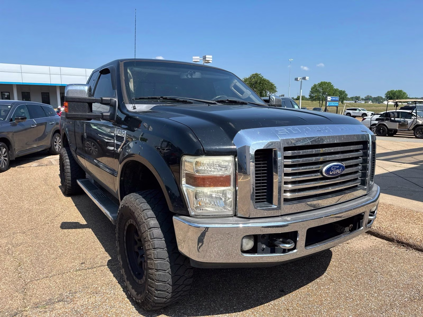 2010 Black Ford Super Duty F-250 SRW XL 4X4 Truck