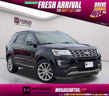 2016 Shadow Black Ford Explorer Limited 4X4 SUV