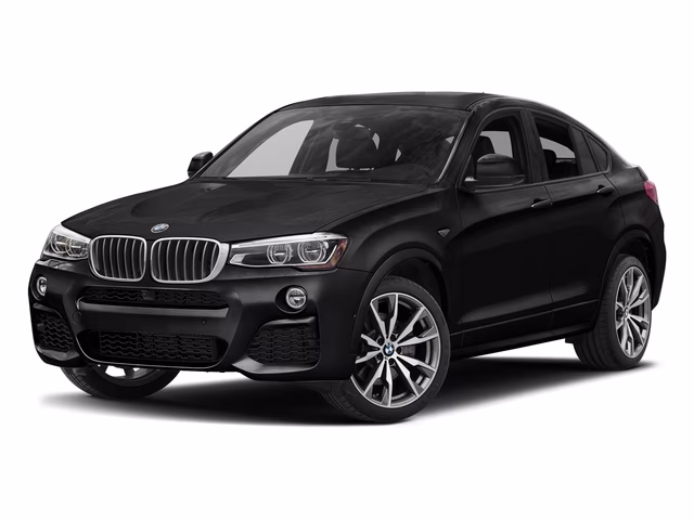 2017 Black Sapphire Metallic BMW X4 M40i AWD Coupe