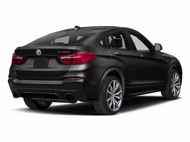 2017 Black Sapphire Metallic BMW X4 M40i AWD Coupe