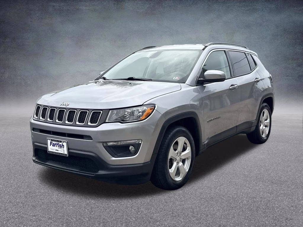 2019 Billet Silver Metallic Clearcoat Jeep Compass Latitude FWD SUV