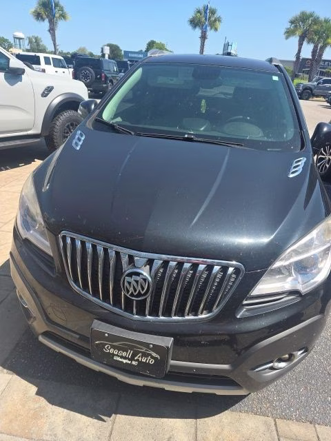 2016 Carbon Black Metallic Buick Encore Leather FWD SUV