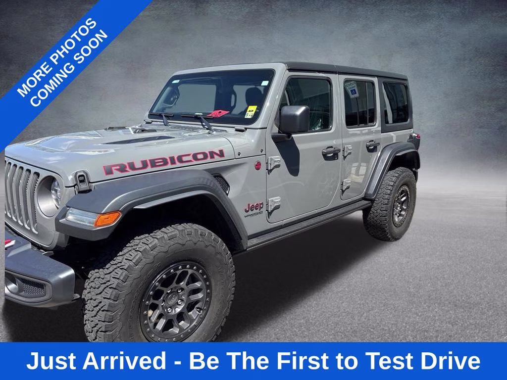 2021 Sting-Gray Clearcoat Jeep Wrangler Unlimited Rubicon 4X4 SUV
