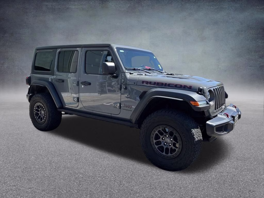 2021 Sting-Gray Clearcoat Jeep Wrangler Unlimited Rubicon 4X4 SUV
