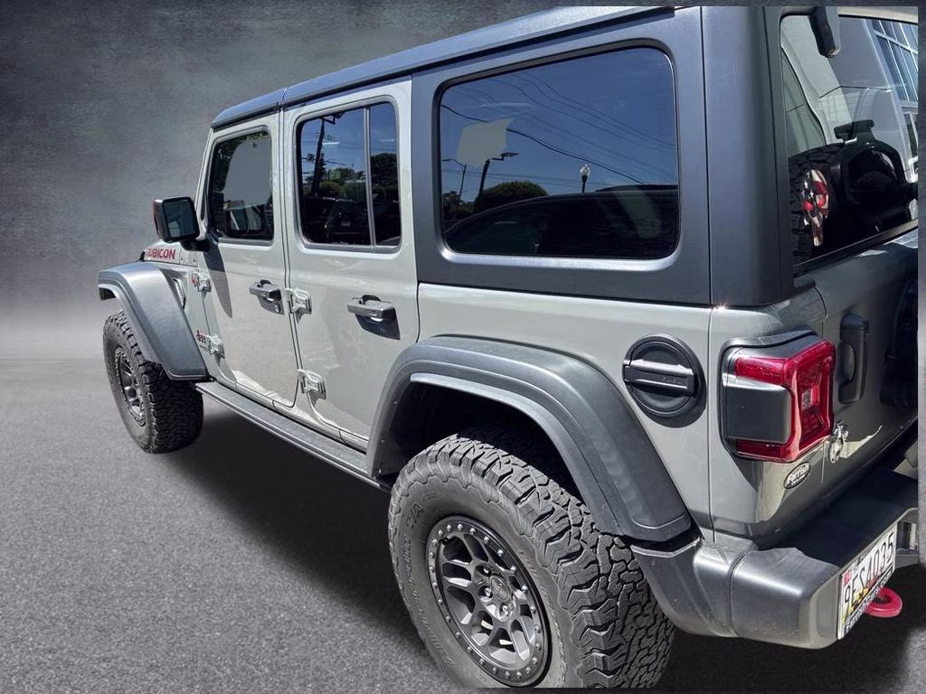 2021 Sting-Gray Clearcoat Jeep Wrangler Unlimited Rubicon 4X4 SUV
