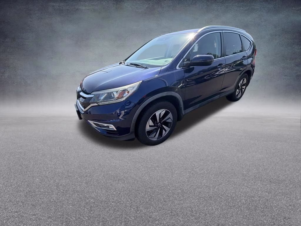 2015 Mountain Air Metallic Honda CR-V Touring AWD SUV