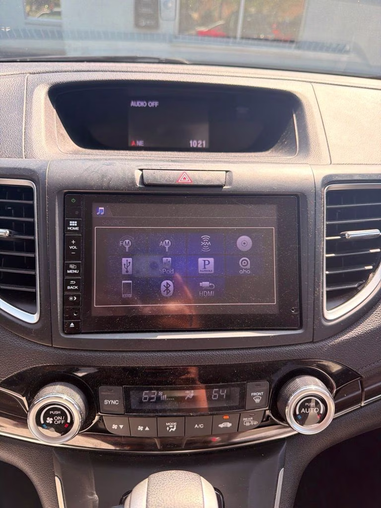 2015 Mountain Air Metallic Honda CR-V Touring AWD SUV