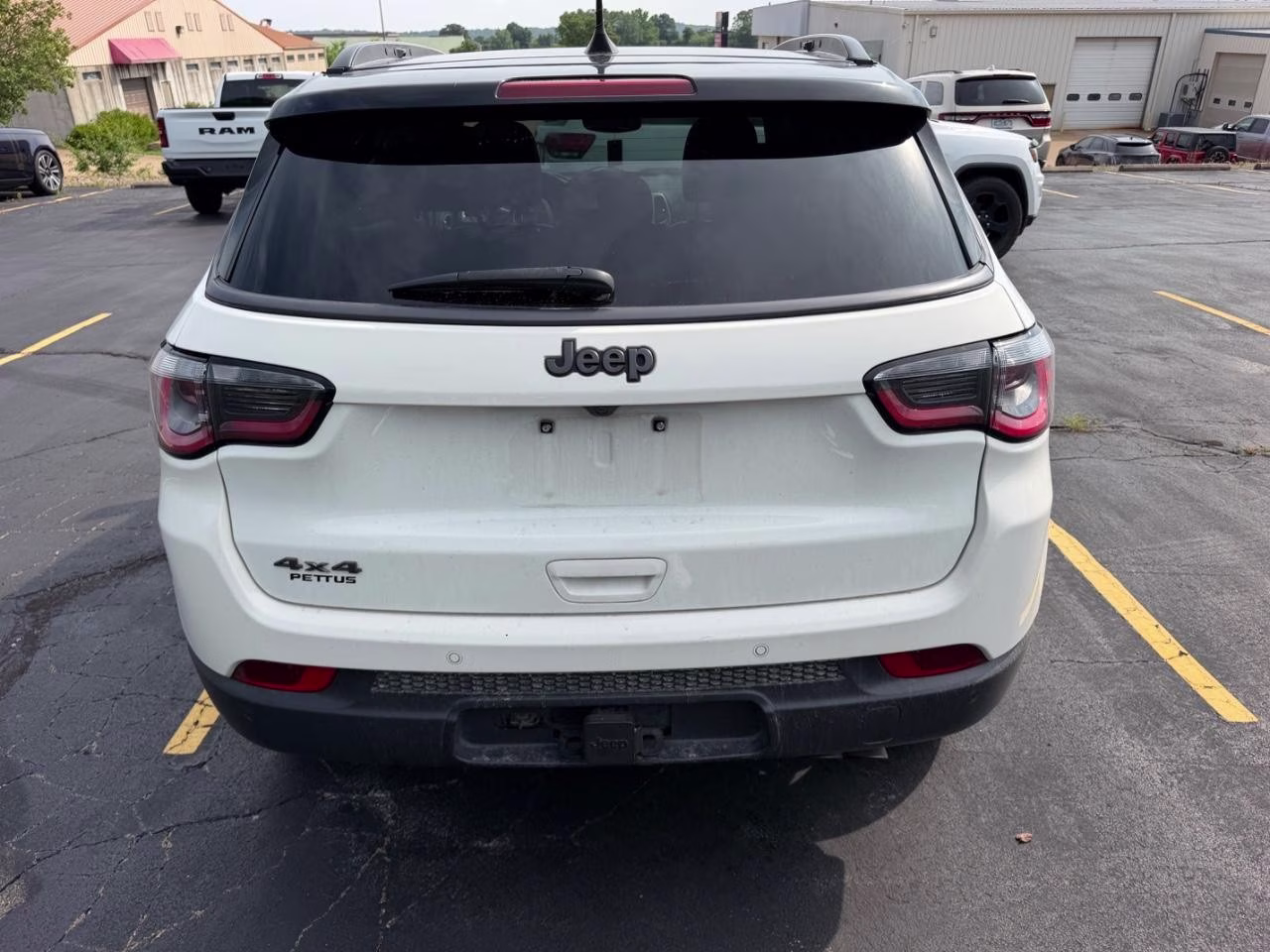 2020 White Clearcoat Jeep Compass 4WD High Altitude 4X4 SUV