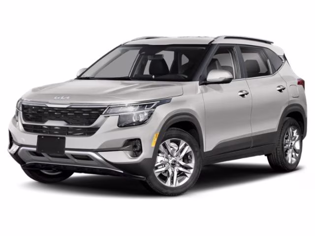 2023 Snow White Pearl Kia Seltos S AWD SUV