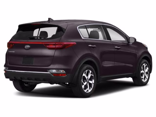 2021 Black Cherry Kia Sportage S AWD SUV