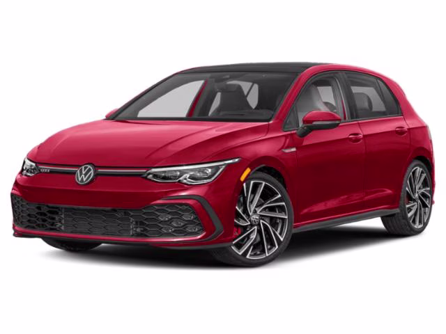 2024 Kings Red Metallic/Black Roof Volkswagen Golf GTI 380 Autobahn FWD Hatchback