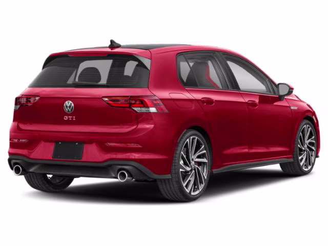 2024 Kings Red Metallic/Black Roof Volkswagen Golf GTI 380 Autobahn FWD Hatchback