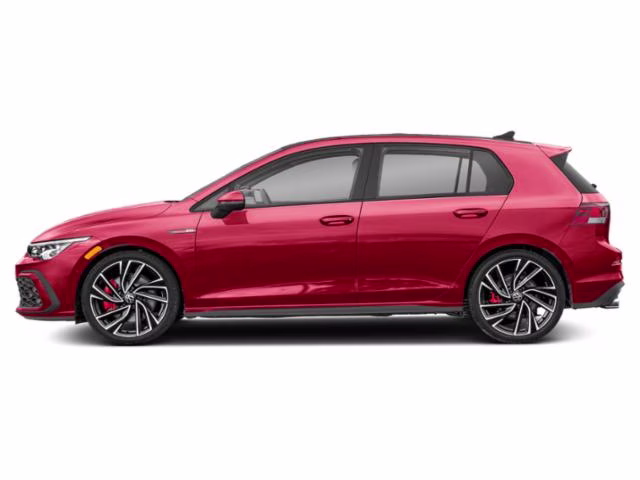 2024 Kings Red Metallic/Black Roof Volkswagen Golf GTI 380 Autobahn FWD Hatchback