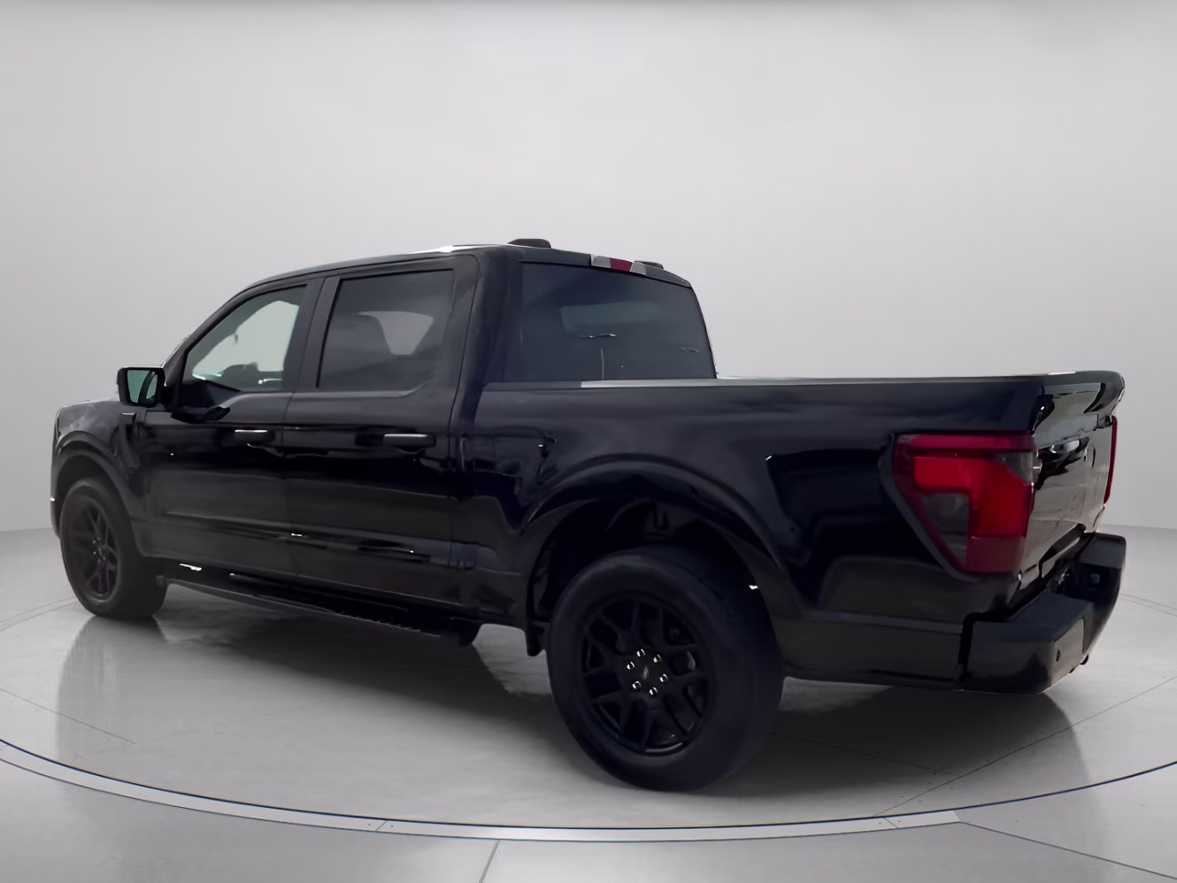 2025 Agate Black Metallic Ford F-150 STX Crew Cab Pickup RWD Truck