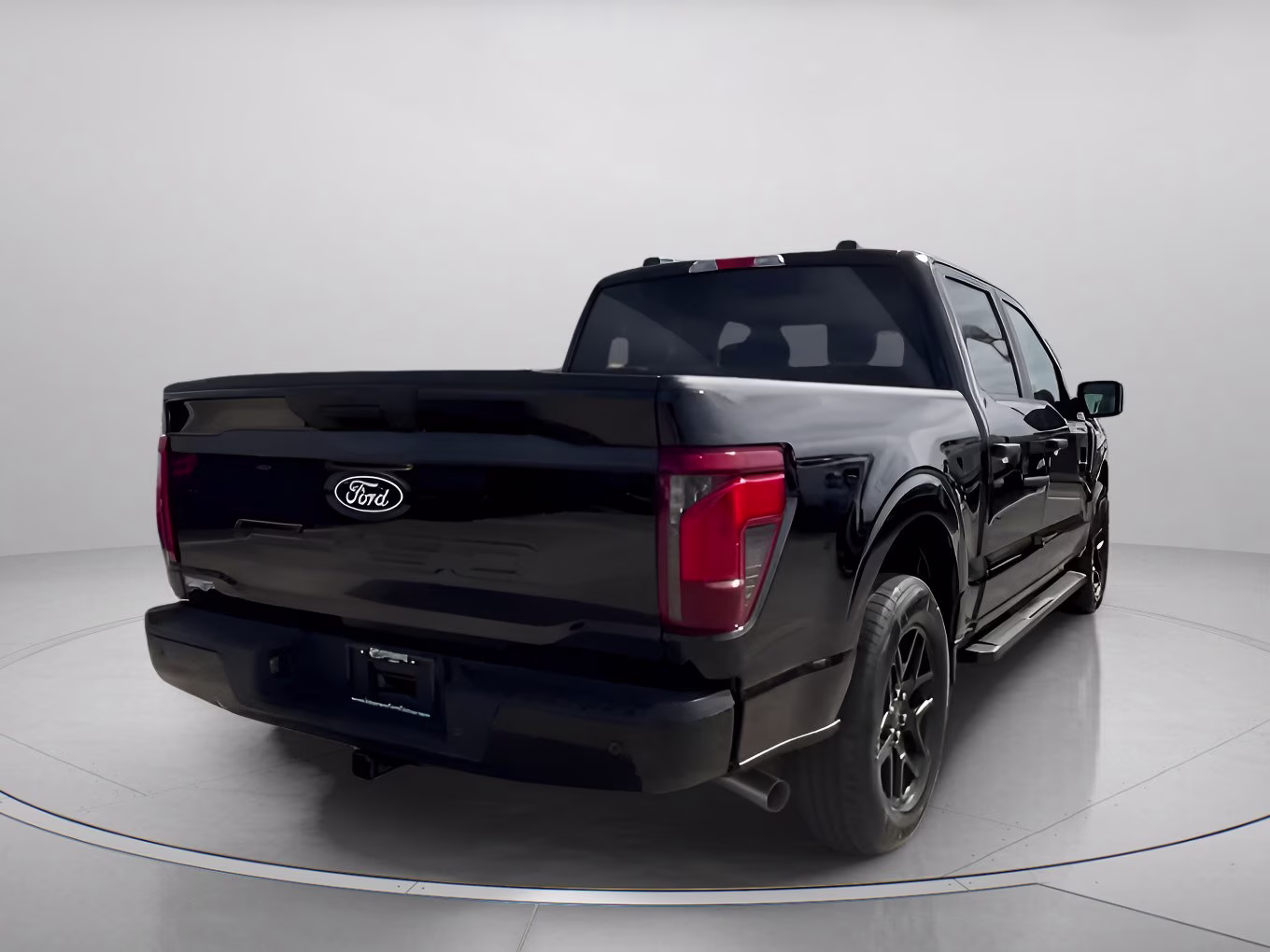 2025 Agate Black Metallic Ford F-150 STX Crew Cab Pickup RWD Truck