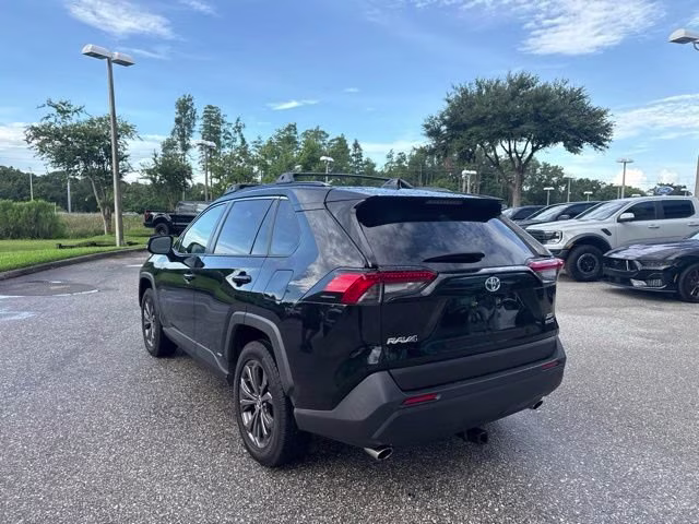 2023 Midnight Black Metallic Toyota RAV4 Hybrid XLE Premium AWD SUV