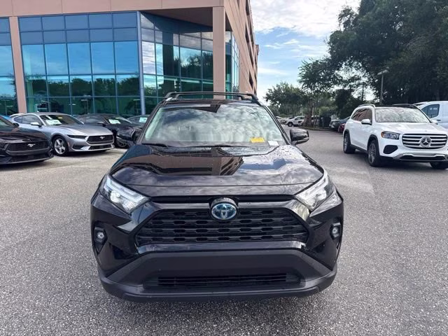 2023 Midnight Black Metallic Toyota RAV4 Hybrid XLE Premium AWD SUV