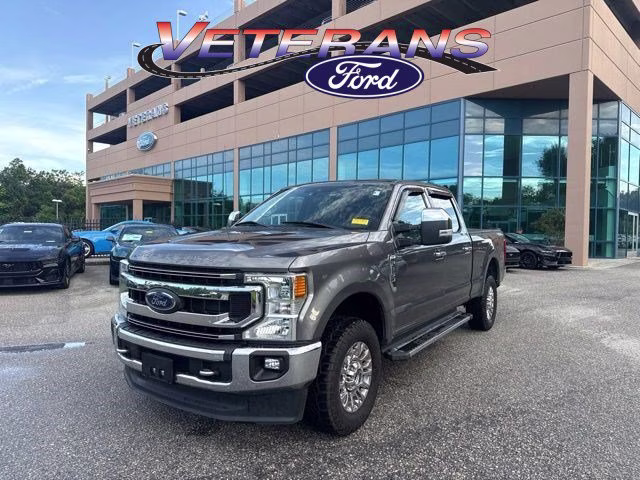 2021 Carbonized Gray Metallic Ford Super Duty F-250 SRW XLT Crew Cab Pickup 4X4 Truck