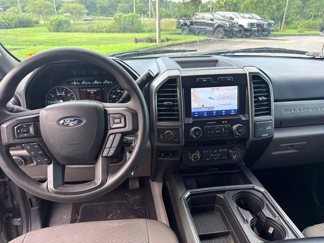 2021 Carbonized Gray Metallic Ford Super Duty F-250 SRW XLT Crew Cab Pickup 4X4 Truck