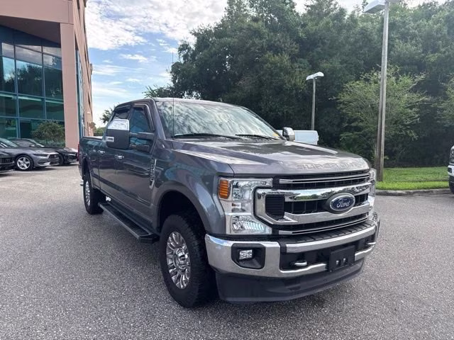 2021 Carbonized Gray Metallic Ford Super Duty F-250 SRW XLT Crew Cab Pickup 4X4 Truck