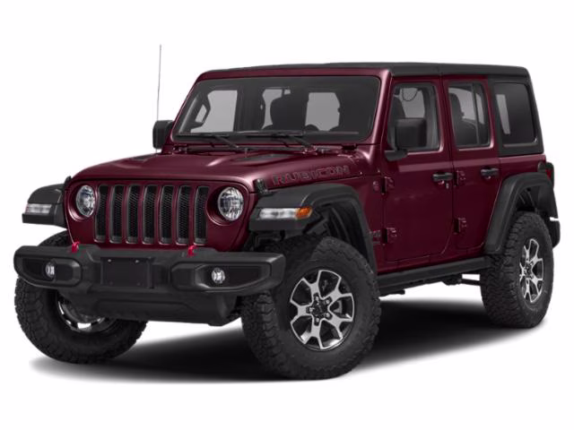 2021 Snazzberry Pearlcoat Jeep Wrangler Unlimited Rubicon 4X4 SUV