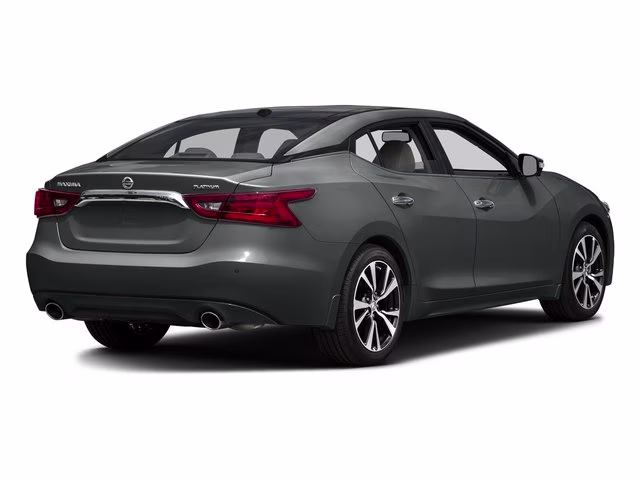 2016 Gun Metallic Nissan Maxima Platinum FWD Sedan