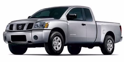 2005 Silver Lightning Clearcoat Metallic Nissan Titan RWD Truck