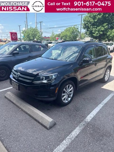 2017 Pearl Metallic Volkswagen Tiguan Limited 2.0T FWD SUV