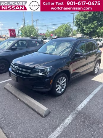 2017 Pearl Metallic Volkswagen Tiguan Limited 2.0T FWD SUV