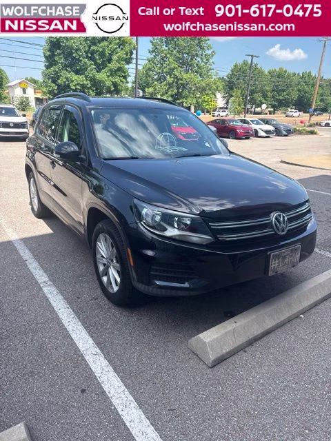 2017 Pearl Metallic Volkswagen Tiguan Limited 2.0T FWD SUV