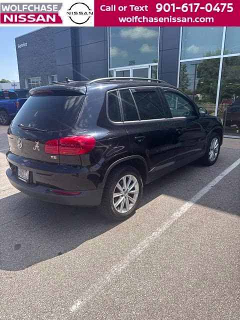 2017 Pearl Metallic Volkswagen Tiguan Limited 2.0T FWD SUV