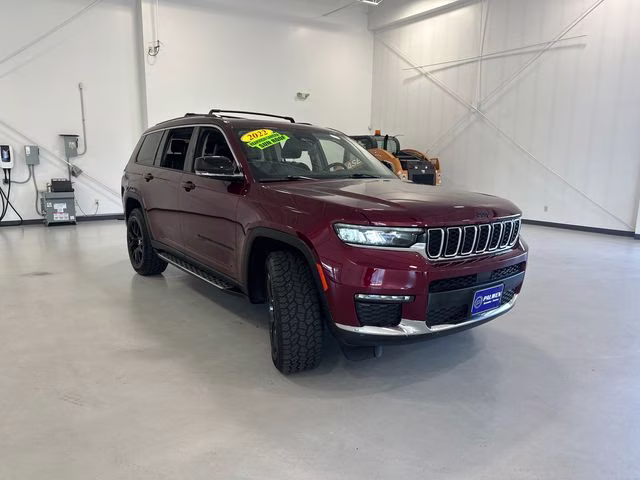 2022 Velvet Red Pearlcoat Jeep Grand Cherokee L Limited 4X4 SUV