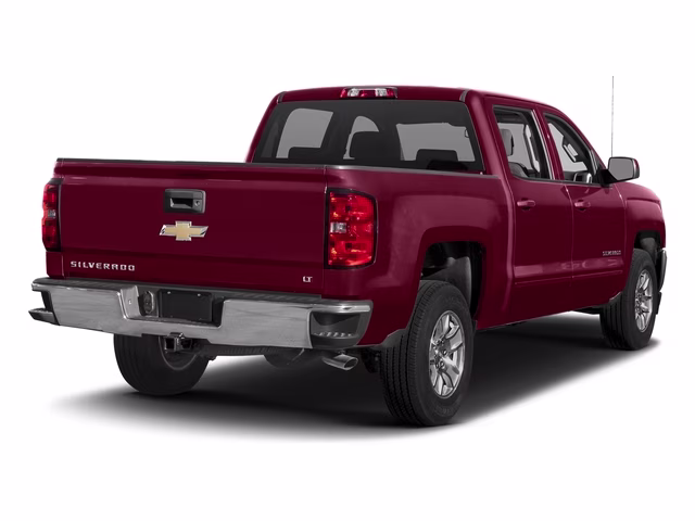 2017 Siren Red Tintcoat Chevrolet Silverado 1500 LT 4X4 Truck