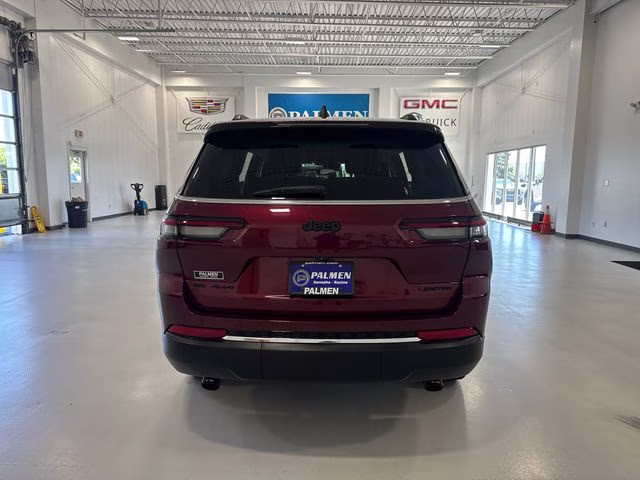 2022 Velvet Red Pearlcoat Jeep Grand Cherokee L Limited 4X4 SUV