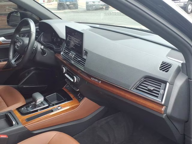 2022 Mythos Black Metallic Audi Q5 45 S line Premium AWD SUV