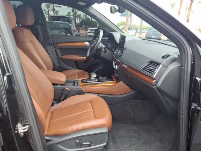 2022 Mythos Black Metallic Audi Q5 45 S line Premium AWD SUV