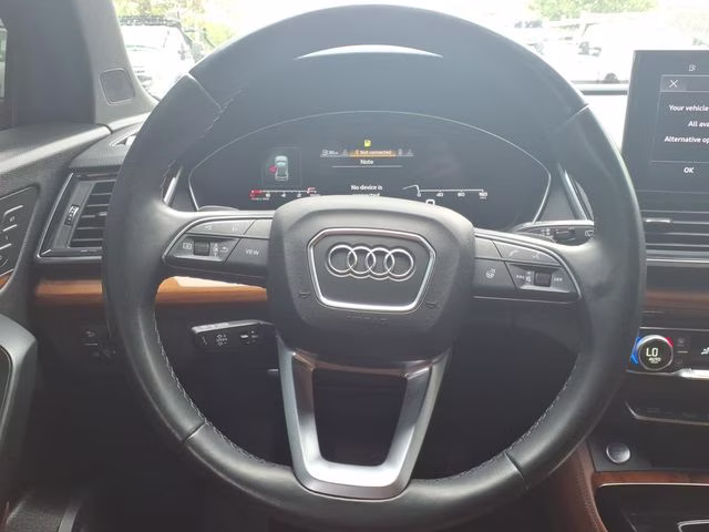 2022 Mythos Black Metallic Audi Q5 45 S line Premium AWD SUV