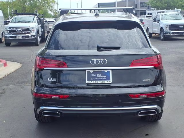 2022 Mythos Black Metallic Audi Q5 45 S line Premium AWD SUV