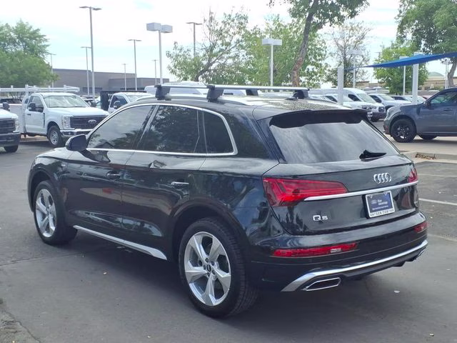 2022 Mythos Black Metallic Audi Q5 45 S line Premium AWD SUV
