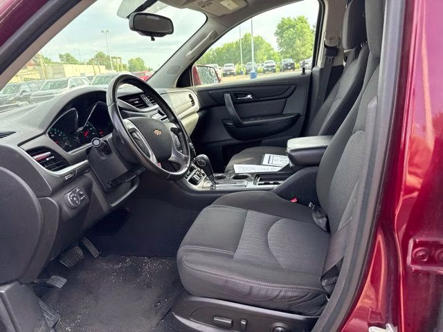 2016 Siren Red Tintcoat Chevrolet Traverse LT AWD SUV