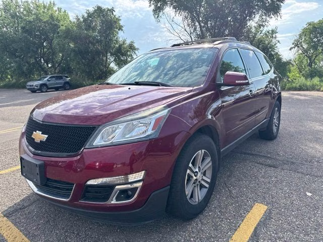 2016 Siren Red Tintcoat Chevrolet Traverse LT AWD SUV