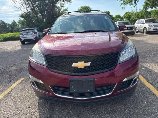 2016 Siren Red Tintcoat Chevrolet Traverse LT AWD SUV