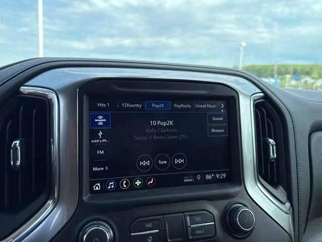 2019 Black Chevrolet Silverado 1500 LT Trail Boss 4X4 Truck