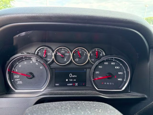 2019 Black Chevrolet Silverado 1500 LT Trail Boss 4X4 Truck