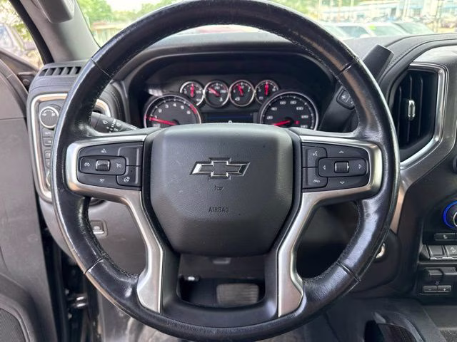 2019 Black Chevrolet Silverado 1500 LT Trail Boss 4X4 Truck
