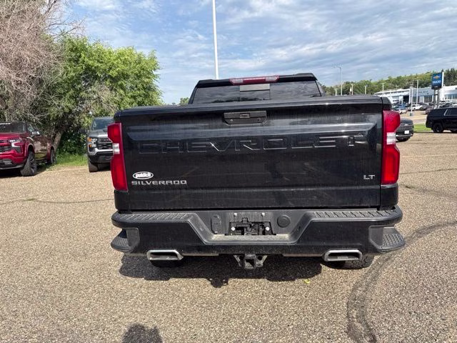2019 Black Chevrolet Silverado 1500 LT Trail Boss 4X4 Truck