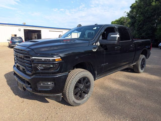 2025 Diamond Black Crystal Pearlcoat Ram 2500 Laramie 4X4 Truck