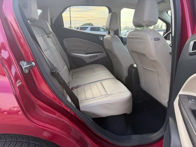 2018 Ruby Red Metallic Tinted Clearcoat Ford EcoSport Titanium FWD SUV