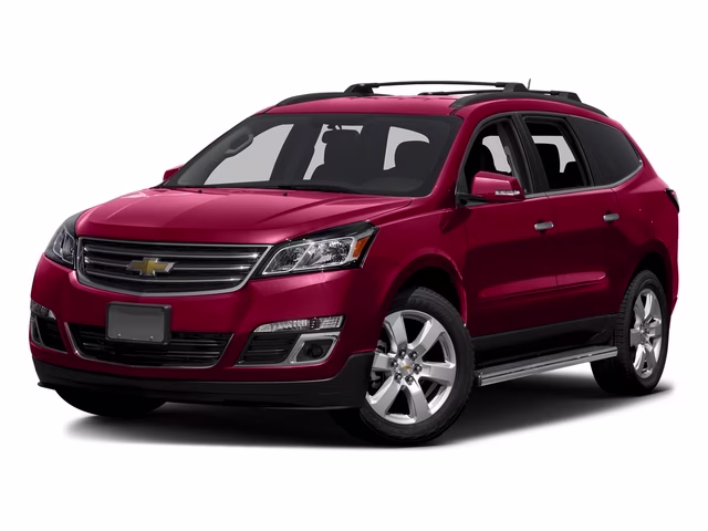 2016 Siren Red Tintcoat Chevrolet Traverse LT AWD SUV