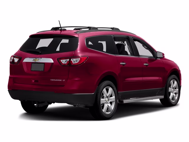 2016 Siren Red Tintcoat Chevrolet Traverse LT AWD SUV